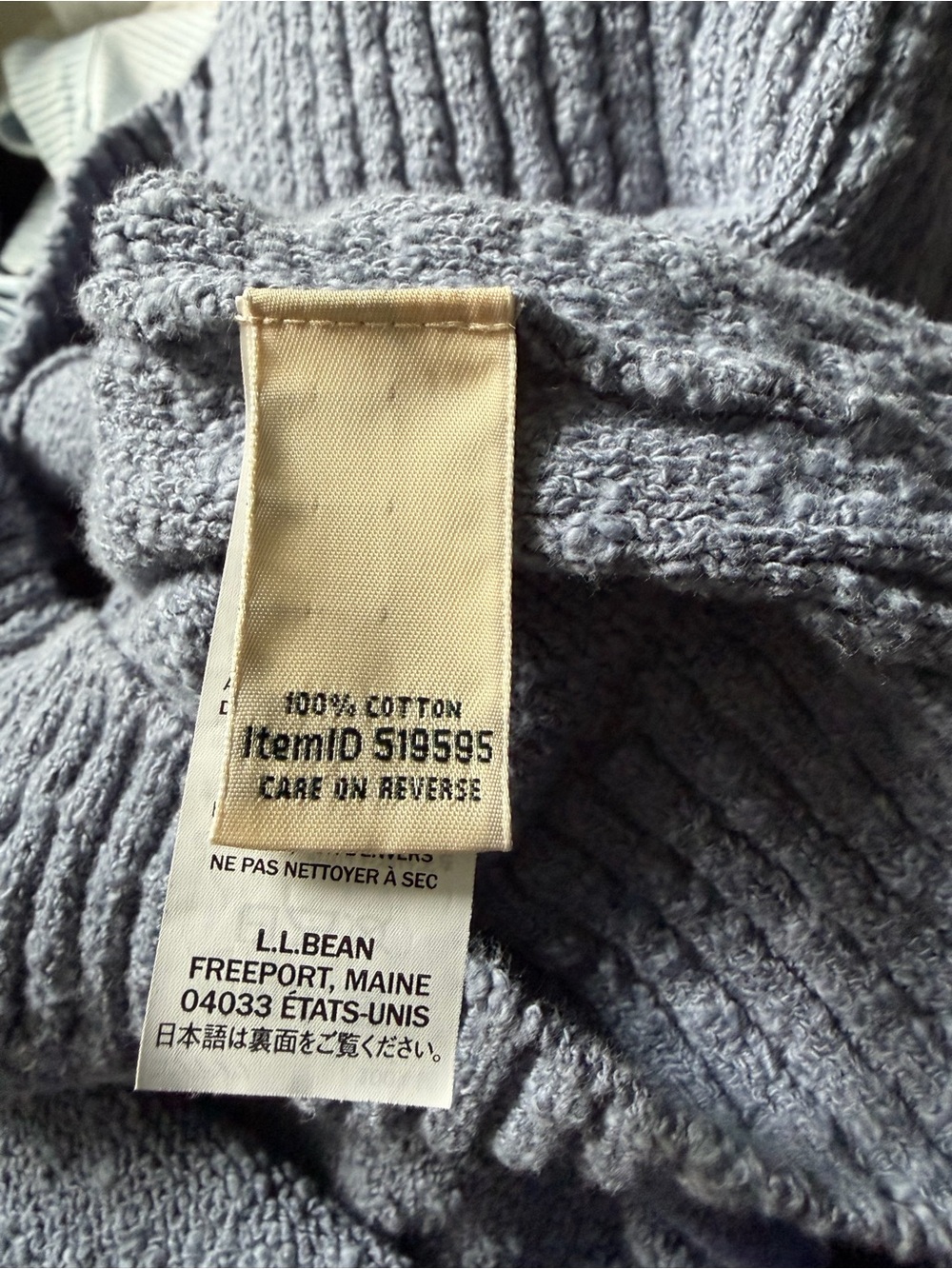 L.L.Bean Sweater Tee - Picture 4 of 5
